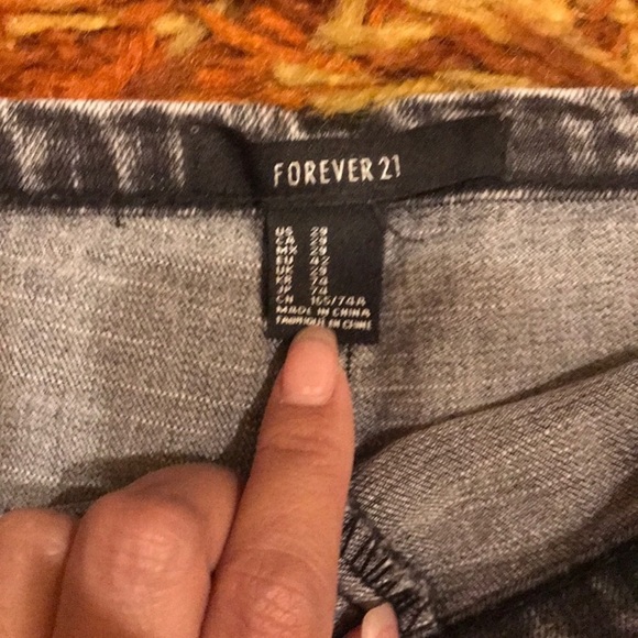 BLACK HIGH WAIST STRETCH SIZE 29 - Picture 4 of 4